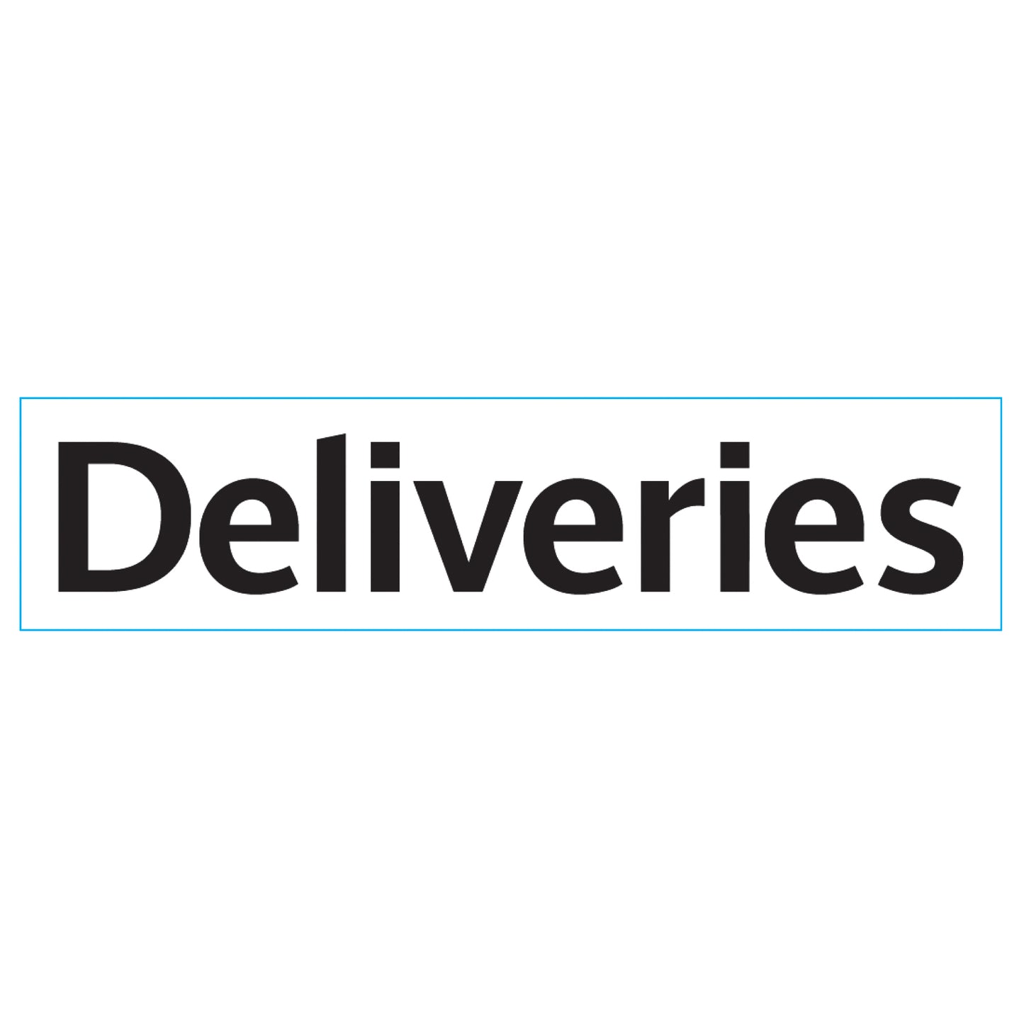 Door Decal - Deliveries [GX-30]