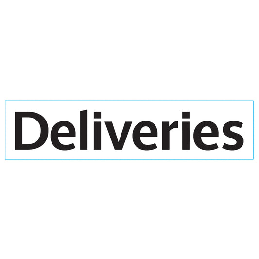 Door Decal - Deliveries [GX-30]