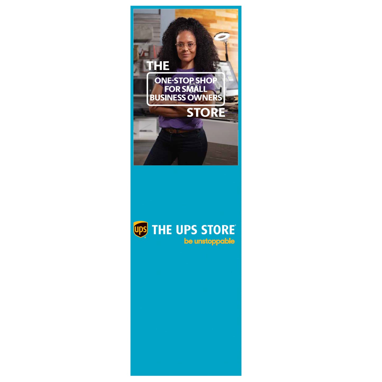 Window Graphic "THE ONE-STOP" (36x120) [GX-48A]
